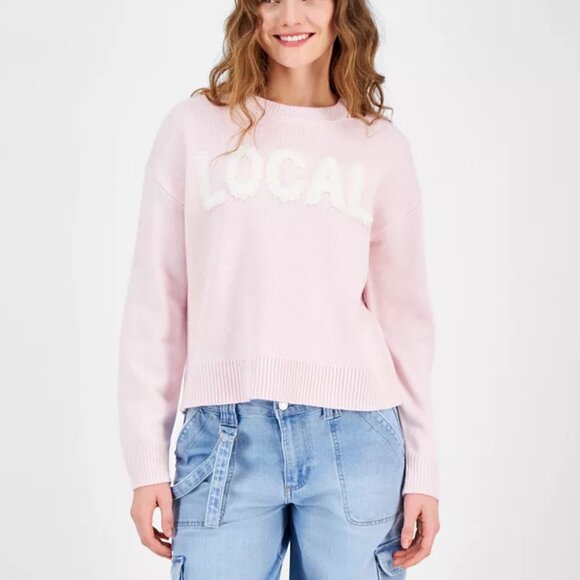 Pink "Local" Sweater - Picture 1 of 4